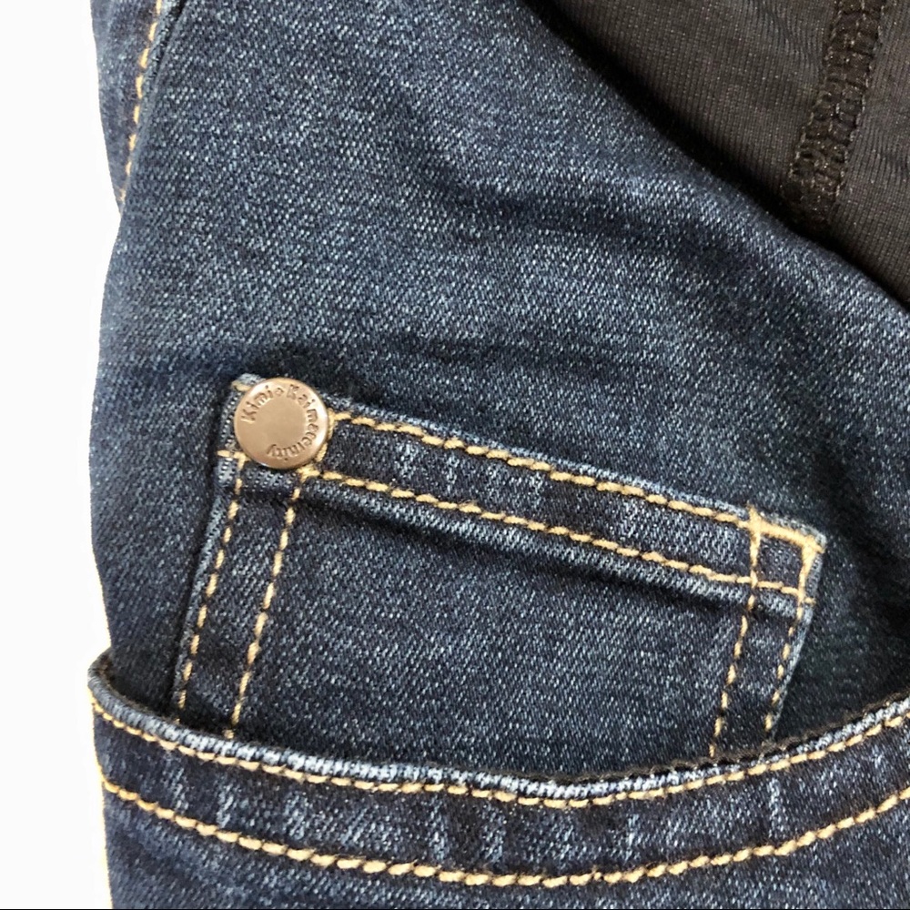 NWOT Kimi + Kai Leni Bootcut Maternity Jeans, 26 - Picture 5 of 12